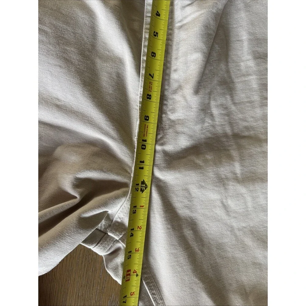 VNTG Carhartt B11 STN Natural Stone Duck Work Pants 44x32 Utility Gorpcore Retro